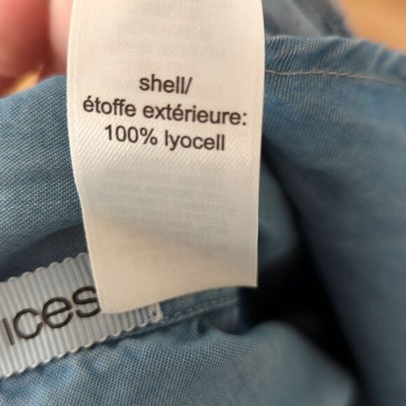 Maurices denim shirt button down dress Lyocell NWT - Picture 5 of 6